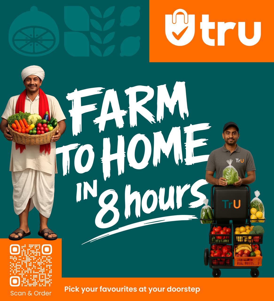 Farm to Home in 8 Hours